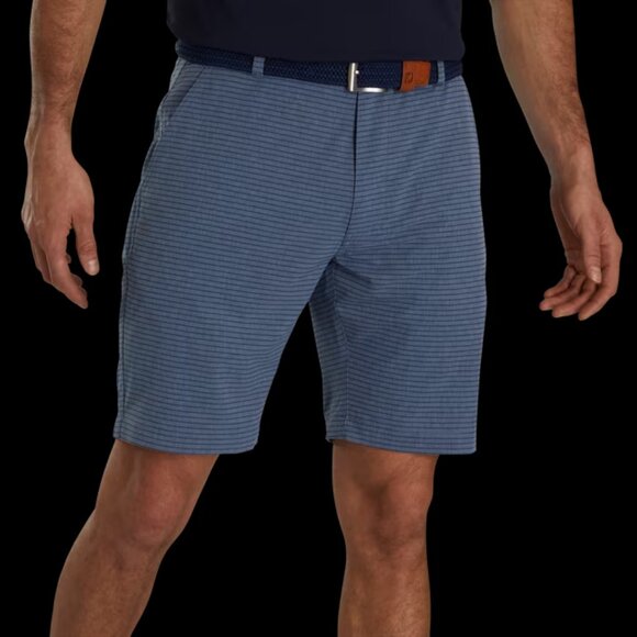 FootJoy Other - NWT FootJoy Heather Navy Stripe 30W Lightweight Golf Shorts.